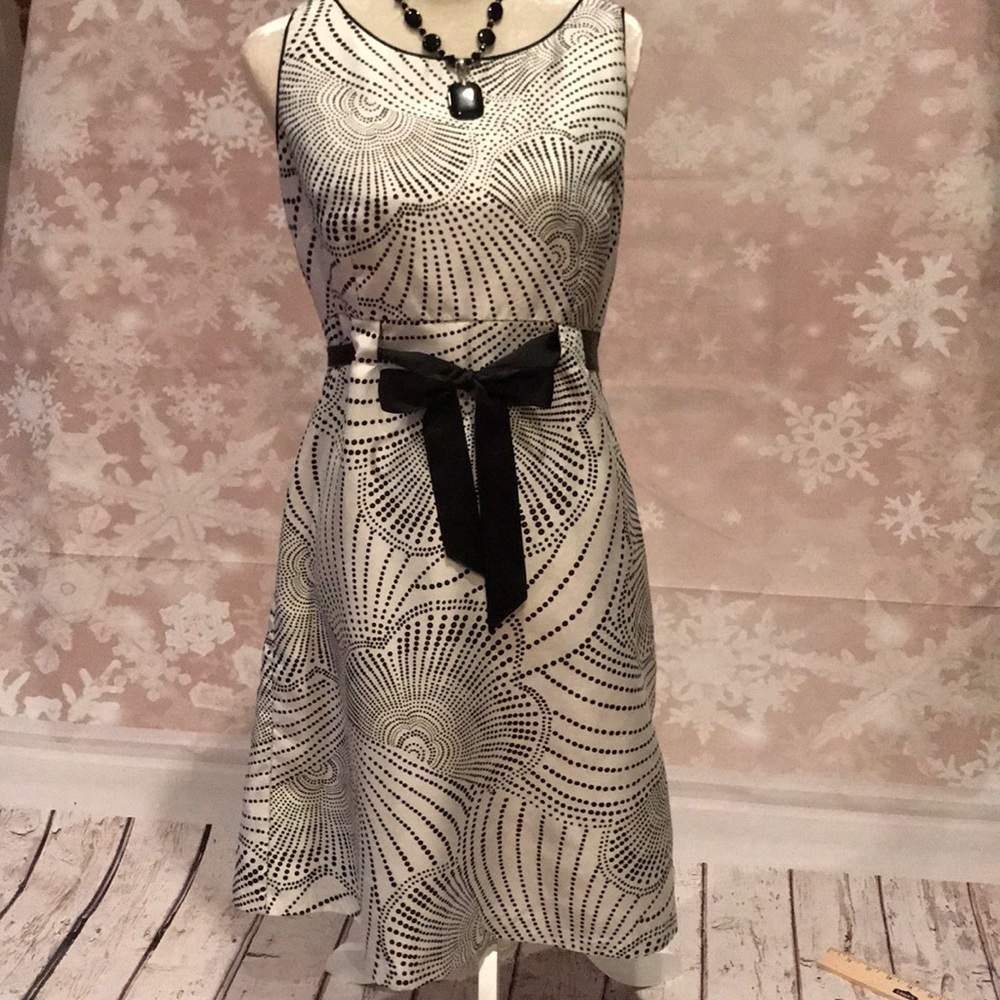 Dressbarn black/ white dress